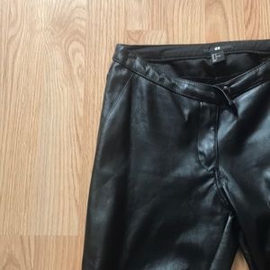 Vegan leather pants